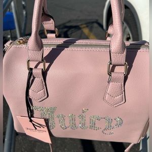 Juicy Couture Rhinestone Bowler Purse